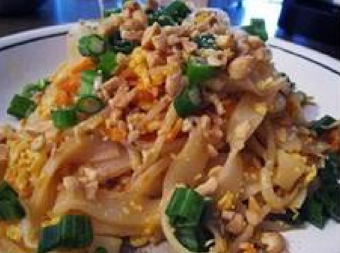Pad Thai with Peanut Sauce